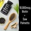 Saw Palmetto + Biotin Advanced 2-in-1 Combo for Hair Growth.