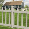 Wall Mount Gate Hinges, 2 Pack Farm & Chain Link