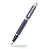 Sheaffer 300, Gloss Blue, Chrome Plate Trim, Fountain Pen: Medium