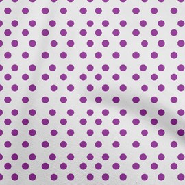 oneOone Viscose Chiffon Purple Fabric Polka Dot Dress Material Fabric Print Fabric by The Yard 42 Inch Wide