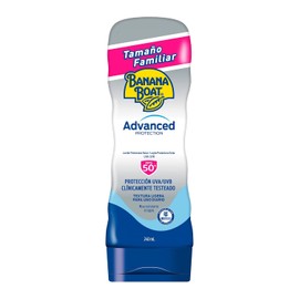 Banana Boat Advanced Protection Protector Solar 50 FPS Loción de 240ml