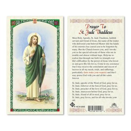 San Francis Imports Prayer to St. Jude Thaddeus Laminated Holy Card