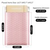 Fuxury Bubble Mailers 4x8 Inch Light Pink 200 Pack Padded