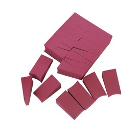 Beavorty Make-up Powder Puff Set of Sponges Non-latex Wedge Sponges Ideal for Cream Liquid Powder (wine)
