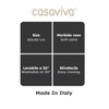 Casaviva® Set of 6 napkins made from soft satin, extra,