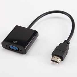 1080P HDMI to VGA Converter Adapter VGA Female Video 3.5mm Audio Cable for PC Laptop