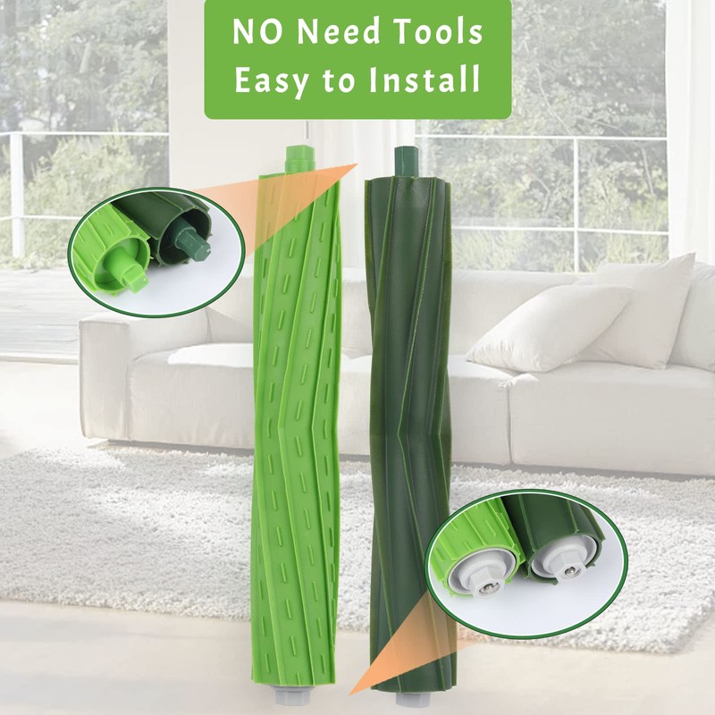 iRobot Replacement Brush Rollers Set of 2 Replacement Brushes for