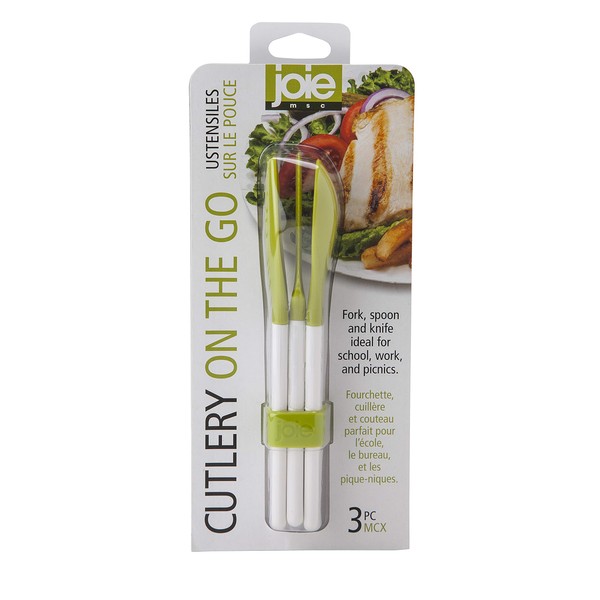 Joie Cutlery On The Go Kitchen Gadgets, Pack of 3