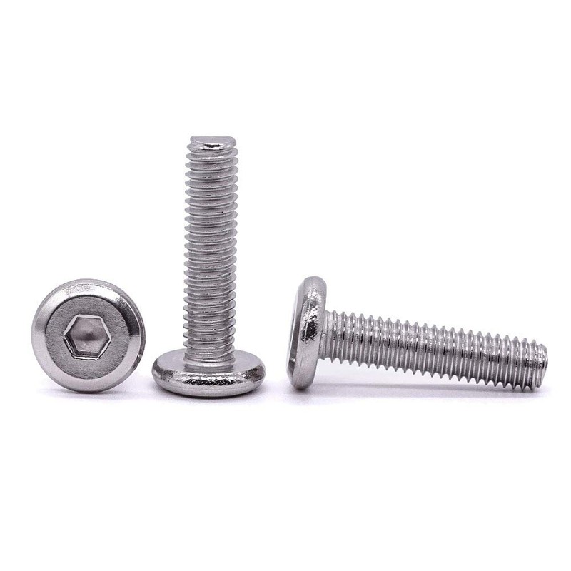 M6-1.0 x 16mm Hex Socket Head Cap Screws, 304 Stainless