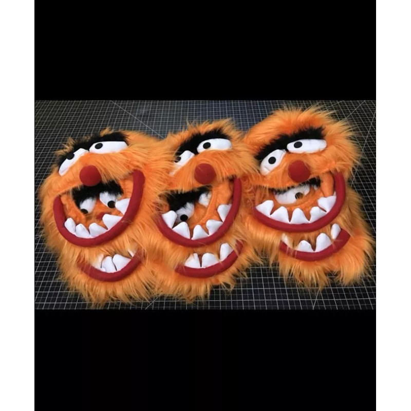 Handmade By Me NEW Orange Animal Motorcycle Helmet Cover One