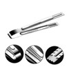 Ipetboom Stainless Steel Steak Tongs with Ergonomic Handle Practical Food