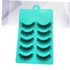 WOONEKY 5pairs Individual Lashes for Diy Eyelash Extensions Natural Looking