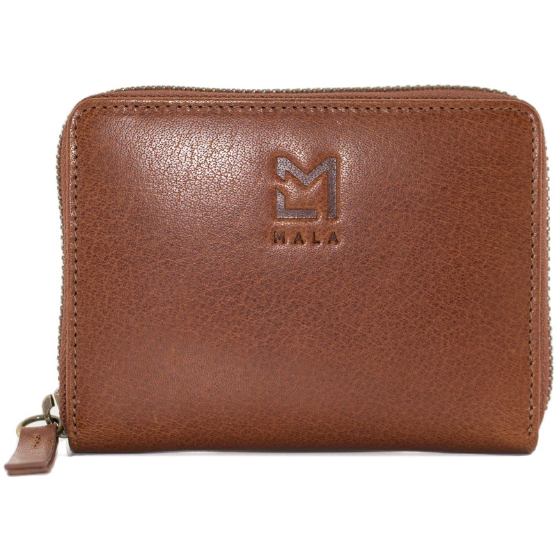 Mala Leather Bloomsbury Collection Leather Zip Around Wallet RFID 1048_17