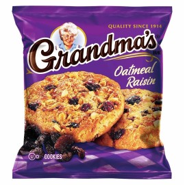 Grandma's Oatmeal Raisin Cookies, 2.5 Ounce (Pack of 60)