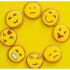 Circle, Emoji, Basketball, Baseball, Soccer Cookie Cutter, Premium Food-Grade Stainless Steel, Dishwasher Safe