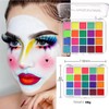 KARLOR Face Paint Palette, 20 Colourful Make-Up Colours, Neon Make-Up,