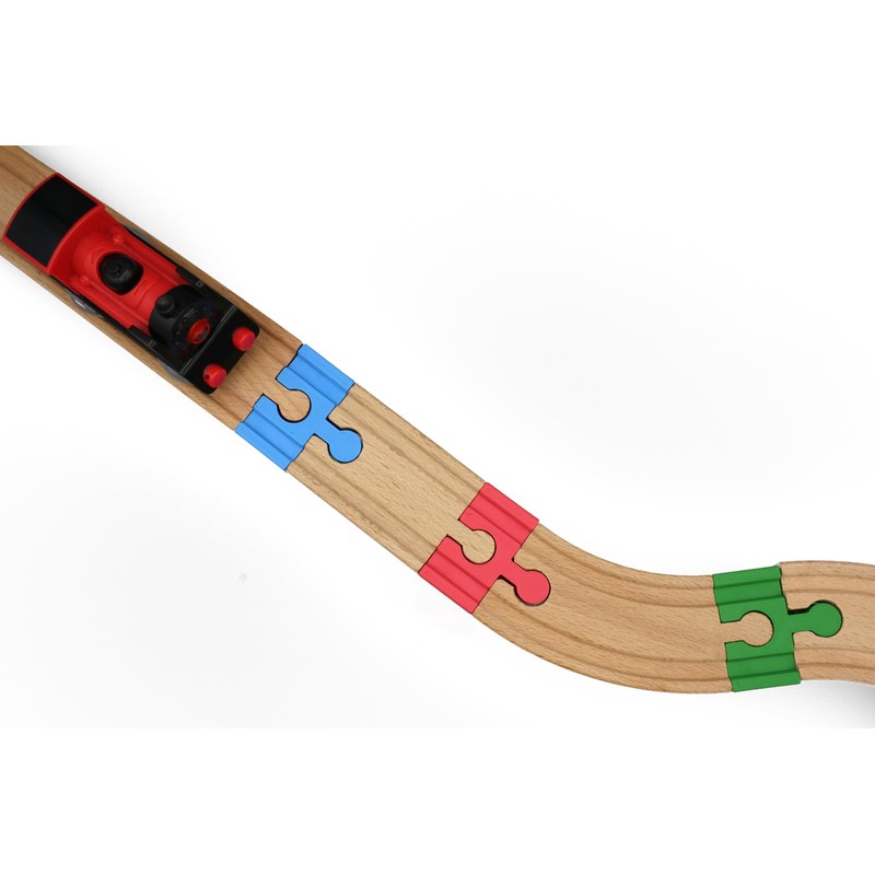 missing piece - Duplo Adaptor for Wooden Railways (Pack of