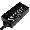 cciyu Heavy Duty 7 Way Plug Inline Trailer Cord with