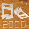 Tile Leveling System Clips 1/16" Tile Leveler Clips 1/16 tile
