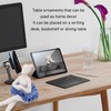Ballerina Statue Beautiful Relaxed Mood Delicate Ceramic Ballet Dancer Figurine