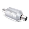 Nilight 2.25" Inlet/Outlet Catalytic Converter with O2 Port and Heat