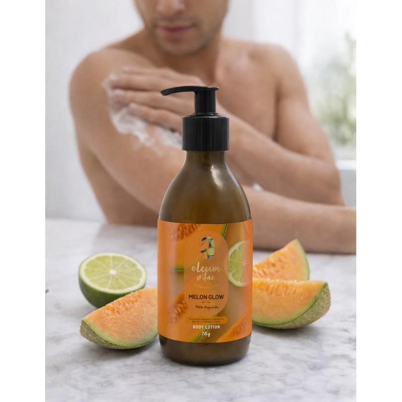 Crema Corporal Oleum Vitae Melon Glow Melón Bergamota 250 G