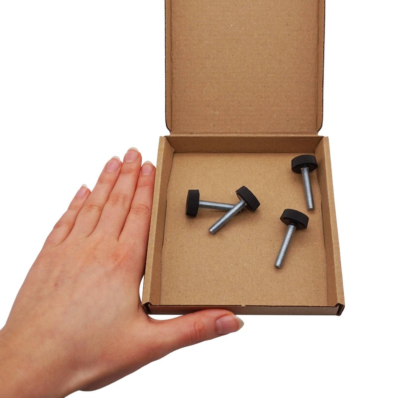 SKIR'CO Furniture Leveling Feet M6 x 30mm Adjustable Round Legs