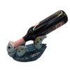 Sea Turtle on Back Resin Wine Bottle Holder