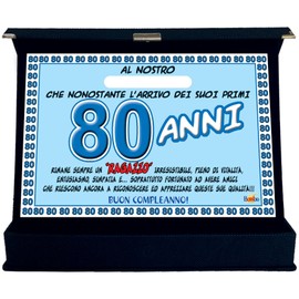 Bombo Sonora Number Plate Birthday 80