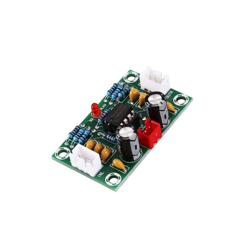 6X Mini Preamp Op Amp Module Amplifier Dual Channel NE5532