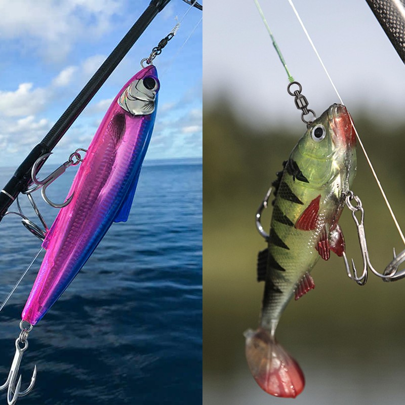 Ball Bearing Swivels - 20pcs/Pack High Strength Stainless Steel Ball