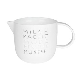 Guten Morgen Milk Jug "Milchmacht" [German Language]