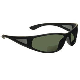 proSPORT Polarized Bifocal Maui Sunglass Readers Costa Fishing Gray Lens Sport Wrap Around Driving Side Shield Men Women Magnified 1.50 2.00 2.50 3.00