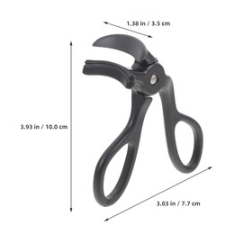 Baluue Cute Eyelash Curler Tool Set of 2 Small Handheld Makeup Lash Curlers for Travel Natural False Lashes