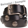 Hoppe & Masztalerz 3 St. Celtic Concho Schraubzierniete, Zierniete, Schraubniete,