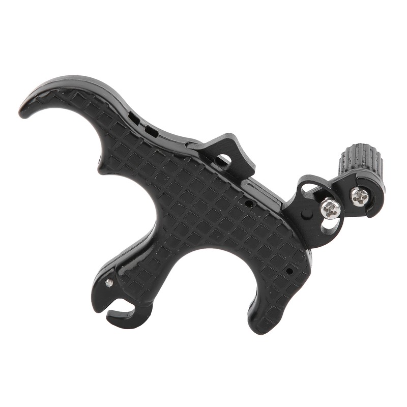 Aluminum Alloy Archery Bow Release Aid 3 Finger Thumb Caliper