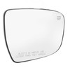 Rearview Mirror Glass Clear Visibility Reduce Blind Spots Wing Mirror