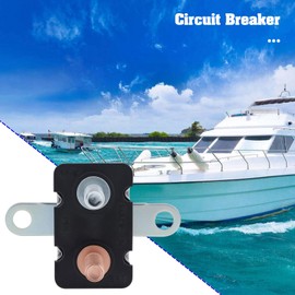 SING F LTD 4pcs 30A Automatic Reset Circuit Breaker DC 6V- 50V AC 125-250V for Automotive ATV RV with Waterproof Cover