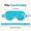 Reusable Gel Bead Eye Mask Hot & Cold – Adjustable