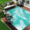 Outdoor Rug 8'x10' Waterproof for Patios Clearance, Reversible Outdoor Plastic
