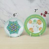 LIONWEI LIONWELI White Decorative Plate Stand Holder Picture Frame Stand