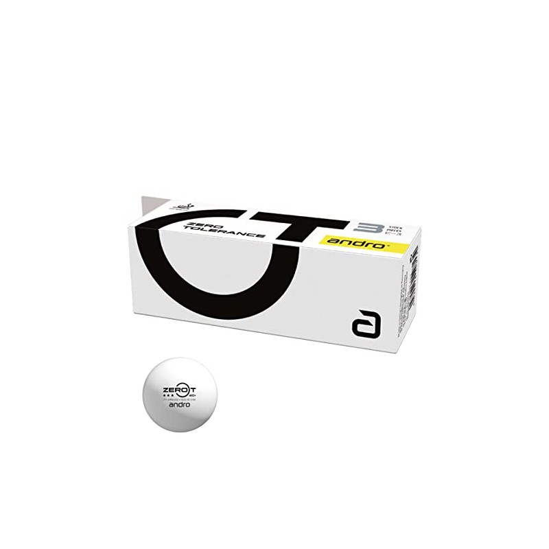 ANDRO ZeroT Ball Set of 3 White