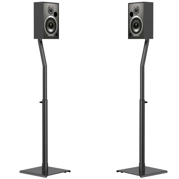 USX MOUNT Universal Speaker Stands, Height Adjustable Extend 30.0" to