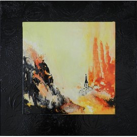 Oeuvre d'Art Peinture "Ghost town"