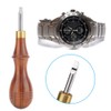 Wooden Handle Steel Watch Pry Watch Repairing Tool Watch Case
