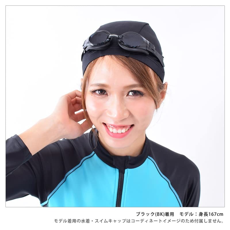 Swans SWRV-003N (LAV) Swim Goggles, For Adults, Anti-Fog, UV Protection,