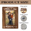 Mother & Son Love Forever Photo Frame - Farmhouse Wooden