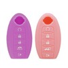 WEIBISS 2Pcs Silicone Key Fob Cover Protector Keyless Jacket Remote