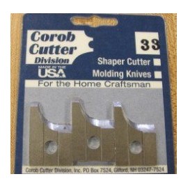 Corob Molding Knife: #33 1/2" Radius Base Shoe