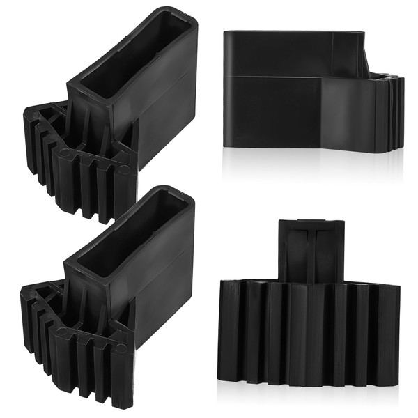 TEHAUX 4 Pcs Ladder Feet Protector Pads Non Slip Plastic